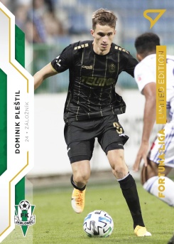 Dominik Plestil Jablonec SportZoo FORTUNA:LIGA 2020/21 Gold Limited /99 #116